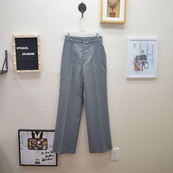 Rare 70s Levi's Bent Over High Waist Dress… - Picture 4 of 13